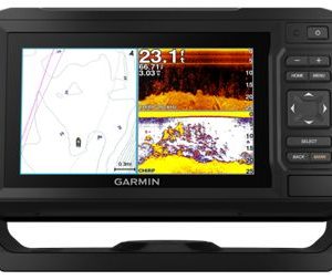 Garmin ECHOMAP Plus 64cv GPS Fishfinder/Chartplotter Combo with GT23 Transducer and BlueChart g3 Charts