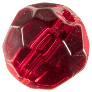 Bass Pro Shops Faceted Glass Beads - 6mm - Red