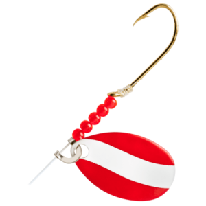 Little-Joe Red Devil Spinner - #4 - Red/White