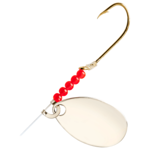 Little-Joe Red Devil Spinner - #4 - Nickel