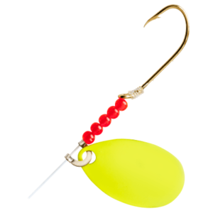 Little-Joe Red Devil Spinner - #4 - Hot Yellow