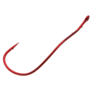 Mustad UltraPoint Slow Death Hook - Red - 10 Pack - #1