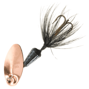 Worden's Vibric Rooster Tail Inline Spinner - 1/8 oz. - Copper Black