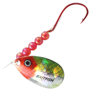 Northland Fishing Tackle Baitfish-Image Walleye Spinner - Clown