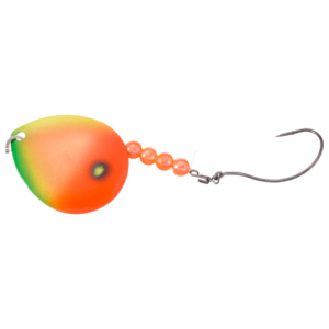 Cabela's Fisherman Series Death Roll Walleye Spinner Rig - #4 - Rotten Tomato