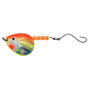 Cabela's Fisherman Series Death Roll Walleye Spinner Rig - Chartreuse/Orange - #3