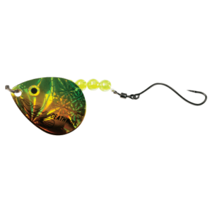 Cabela's Fisherman Series Death Roll Walleye Spinner Rig - Gold Perch - #4