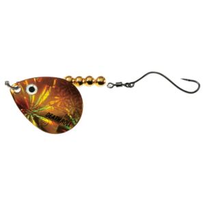 Cabela's Fisherman Series Death Roll Walleye Spinner Rig - Gold Shiner - #4