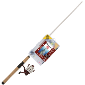 Shakespeare Catch More Fish Spinning Rod and Reel Combo for Walleye